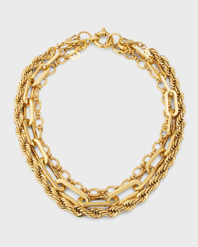 Kamae 3 Row Necklace